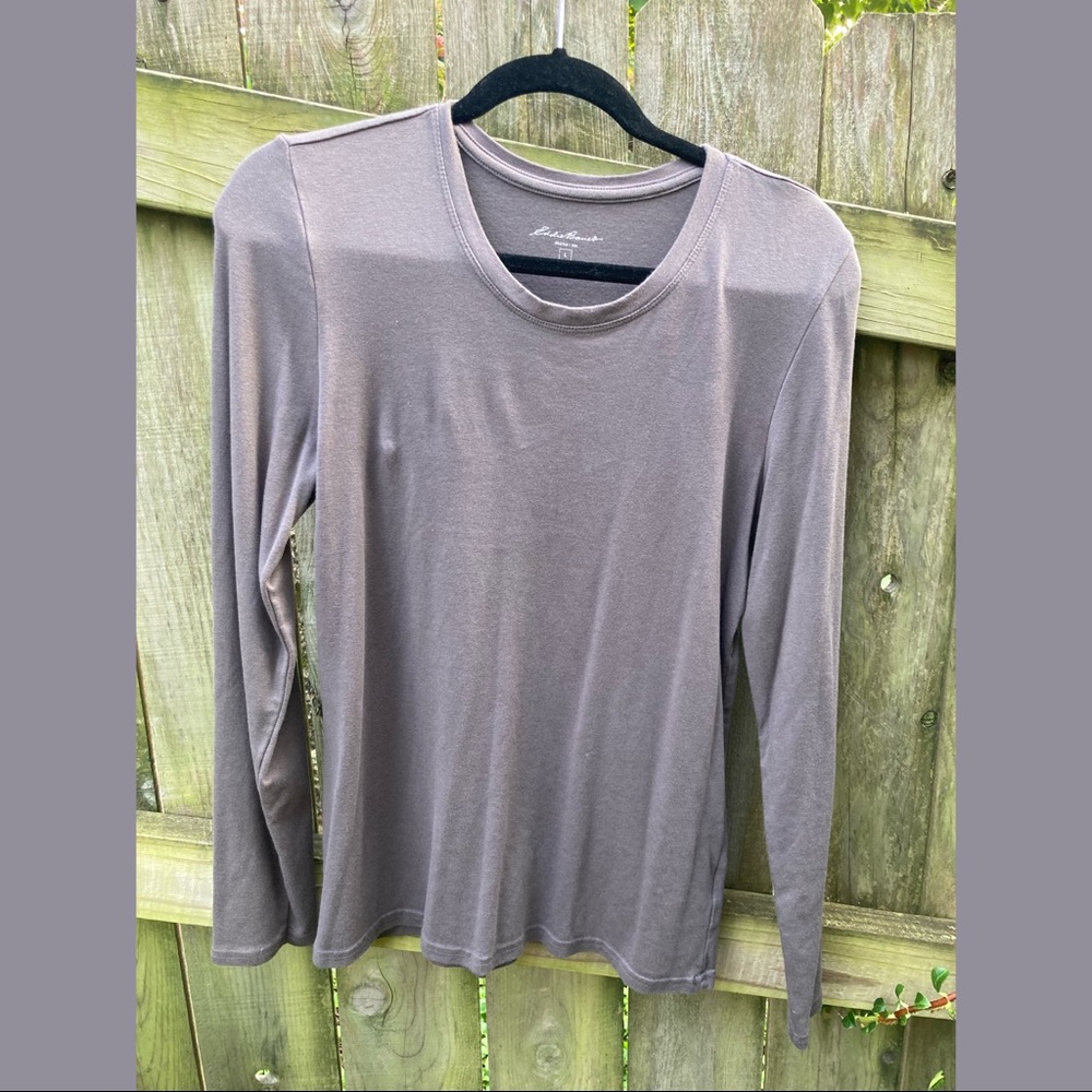 Eddie Bauer Gray Shirt L